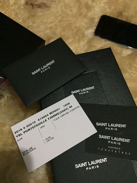 authentic ysl bags sale|YSL authenticity check code.